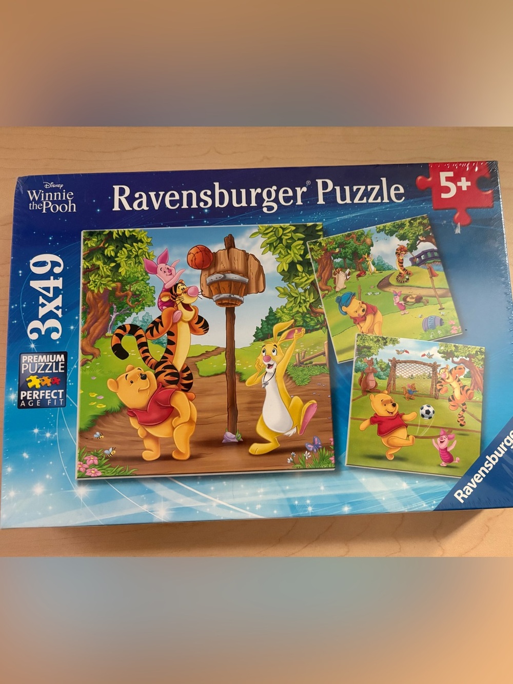 BNIB Ravensburger Puzzle 3x49 pieces - Winnie the Pooh